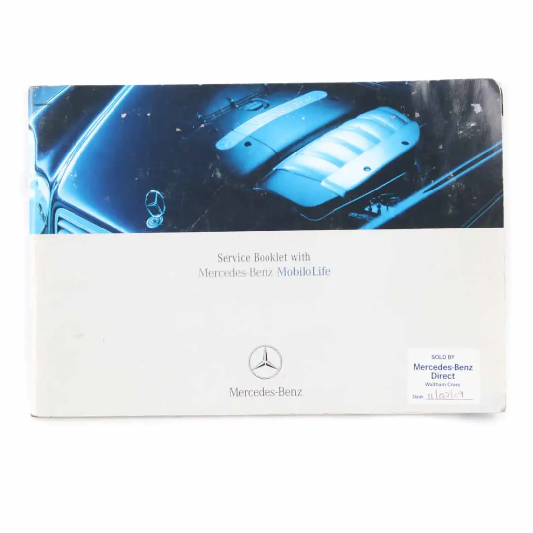 Service Booklet Service Book MobiloLife to Mercedes W209 with Part number A2155842495 Mercedes W209 Service Booklet Service Book MobiloLife - SKU A2155842495 - Part number A2155842495