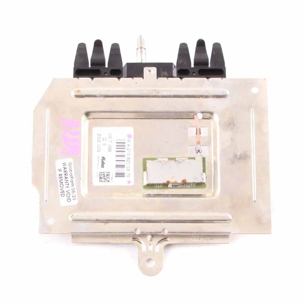 Bota Antena Amplificador Módulo Unidad para Mercedes CLK W209 Convertible con número de pieza A2158200375 Mercedes CLK W209 Convertible Bota Antena Amplificador Módulo Unidad - SKU A2158200375 - Número de pieza A2158200375