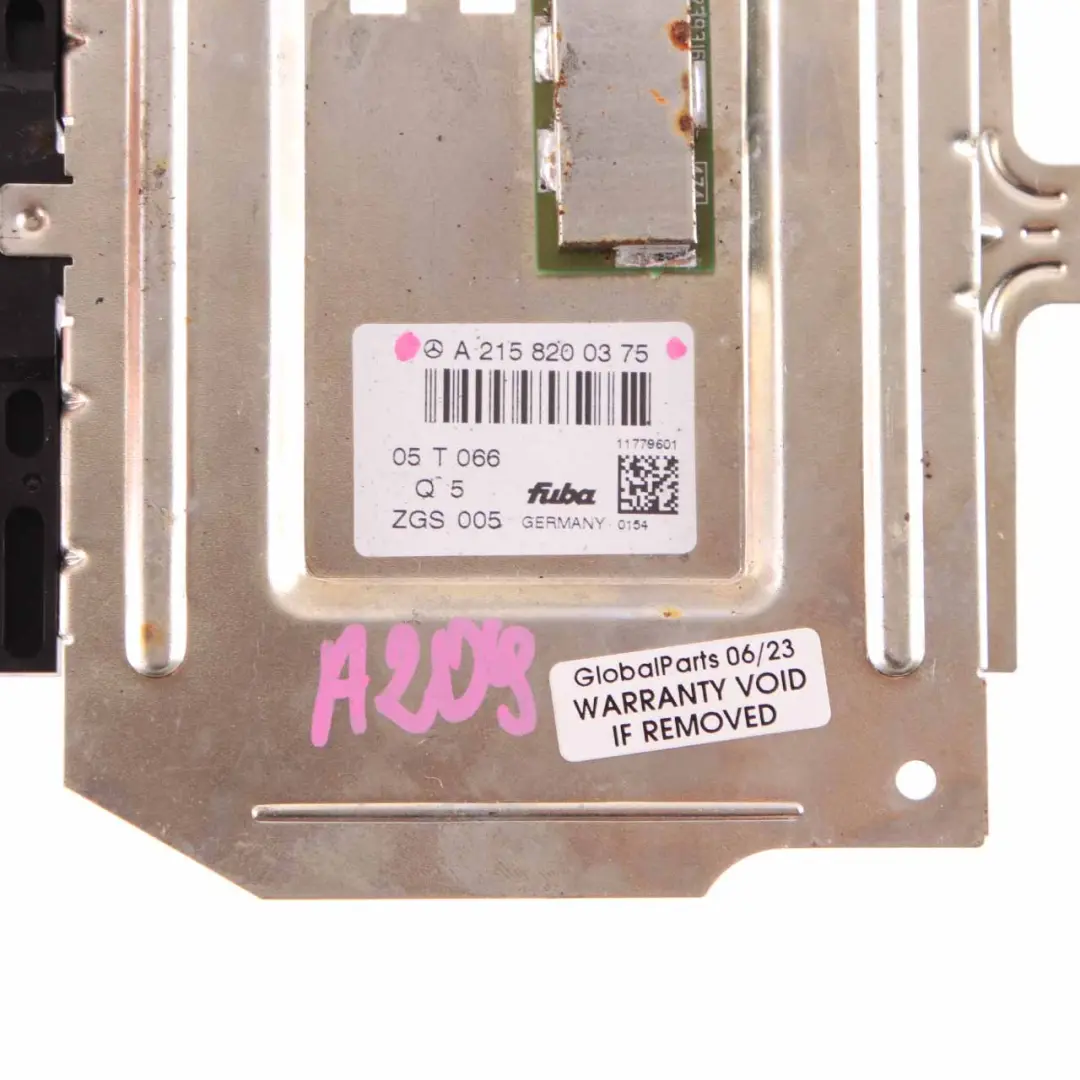 Mercedes CLK W209 Cabrio Kofferraum Antenne Verstärker Modul Einheit - SKU A2158200375 - Teilenummer A2158200375