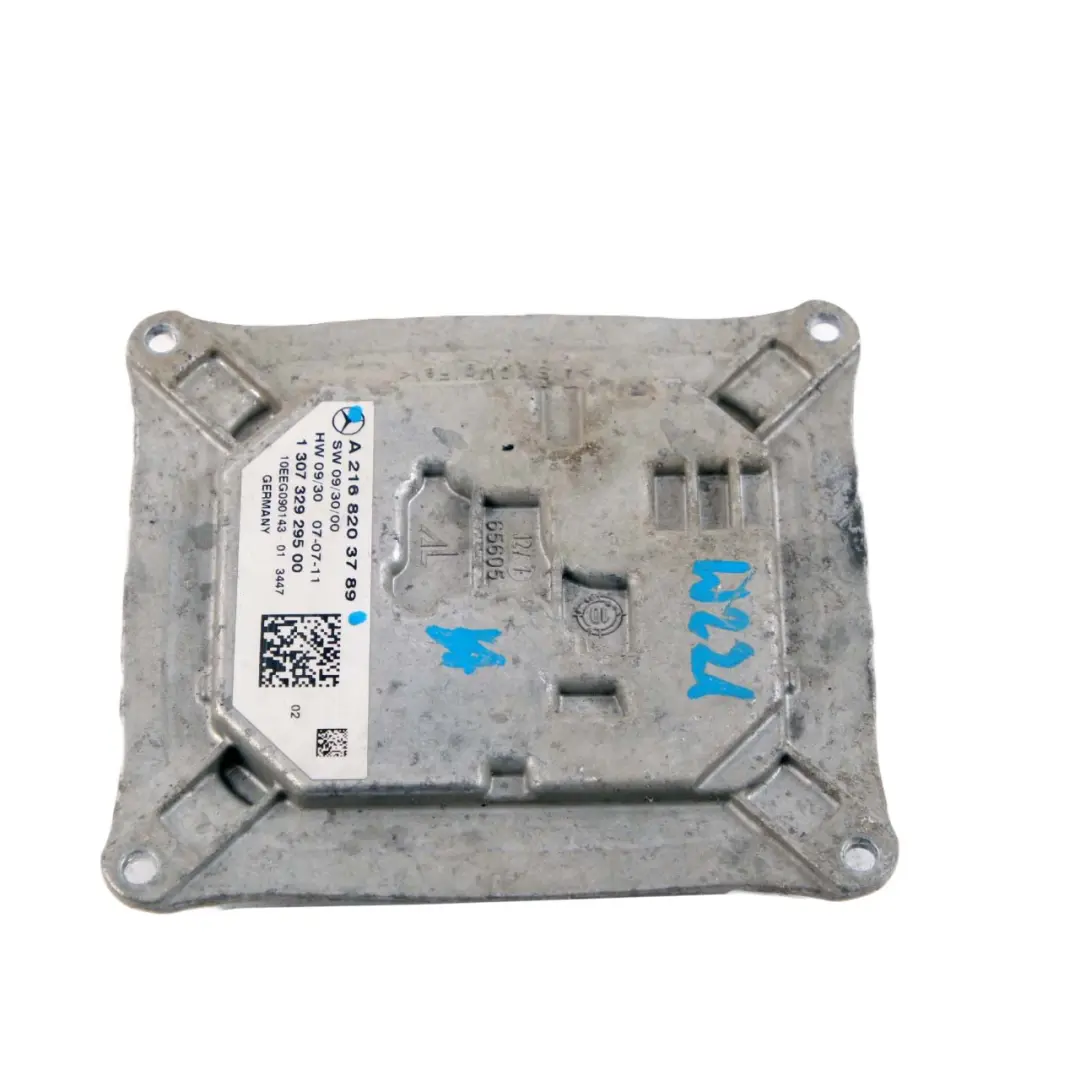 Bi-Xenon Faros Balasto Unidad De Control Módulo para Mercedes W221 con número de pieza A2168203789 Mercedes W221 Bi-Xenon Faros Balasto Unidad De Control Módulo - SKU A2168203789 - Número de pieza A2168203789