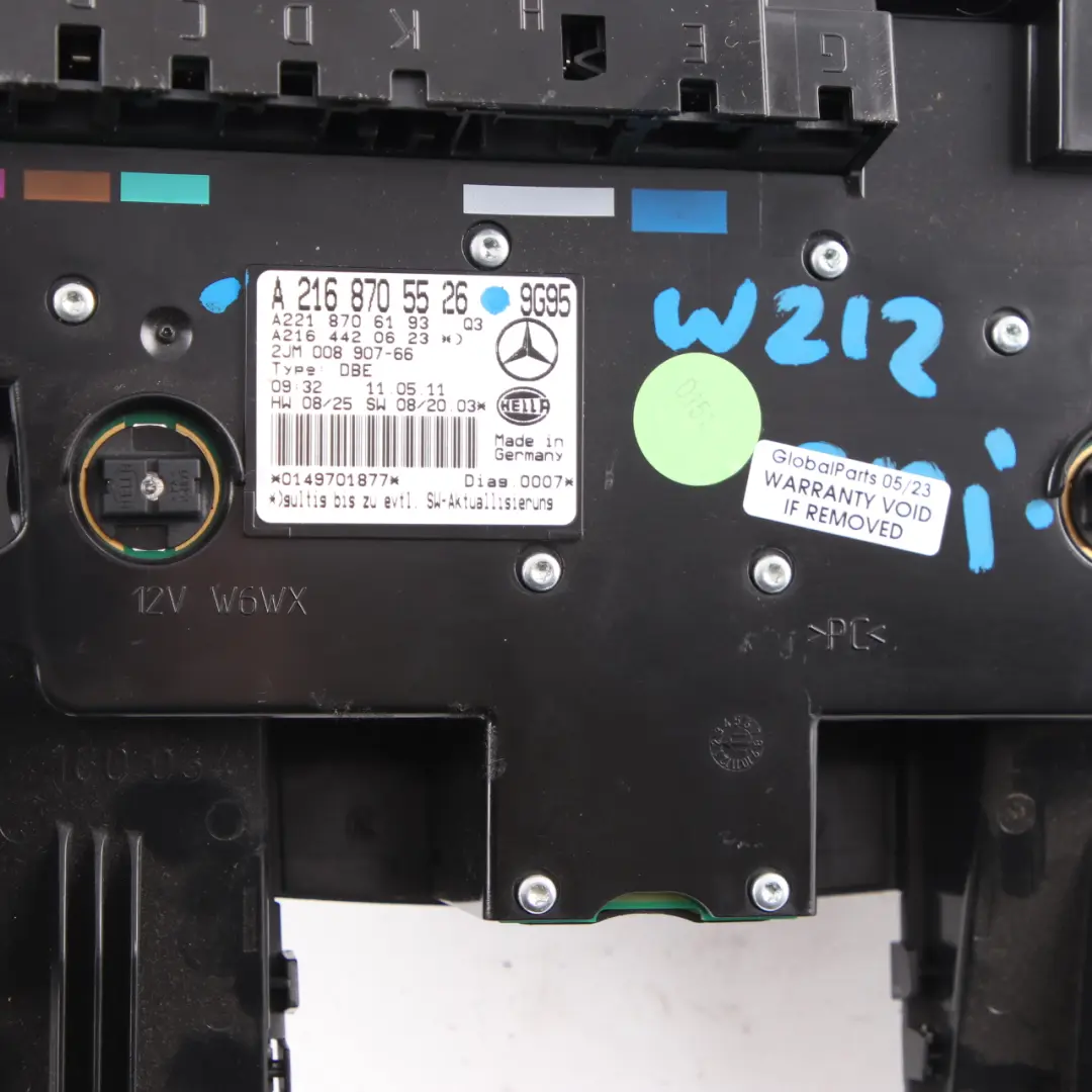 Roof Light Mercedes W221 W216 Front Reading Lamp Interior Switch to with Part number A2168705526 Roof Light Mercedes W221 W216 Front Reading Lamp Interior Switch - SKU A2168705526 - Part number A2168705526