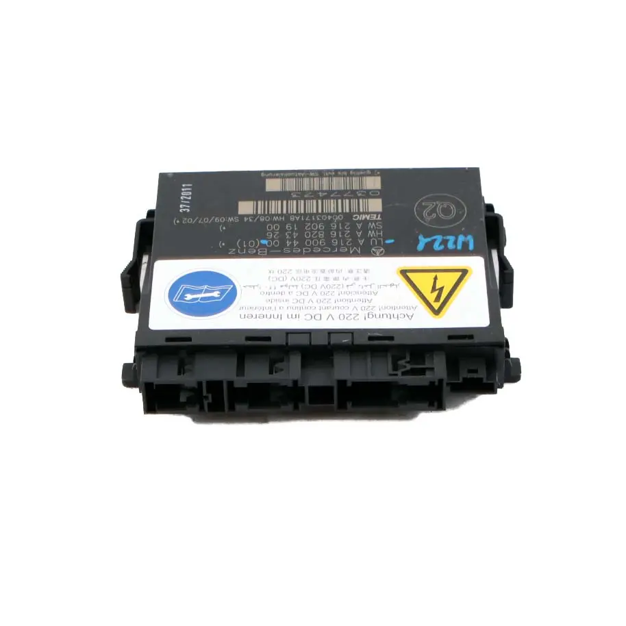  Mercedes-Benz W216 W221 VST Seat Control Module Front Right Left - SKU A2169004400 - Part number A2169004400