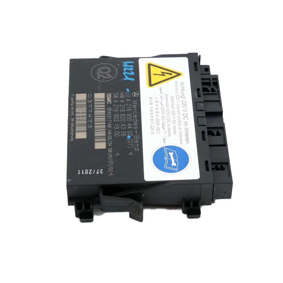 Mercedes-Benz W216 W221 VST Seat Control Module Front Right Left to with Part number A2169004400 Mercedes-Benz W216 W221 VST Seat Control Module Front Right Left - SKU A2169004400 - Part number A2169004400