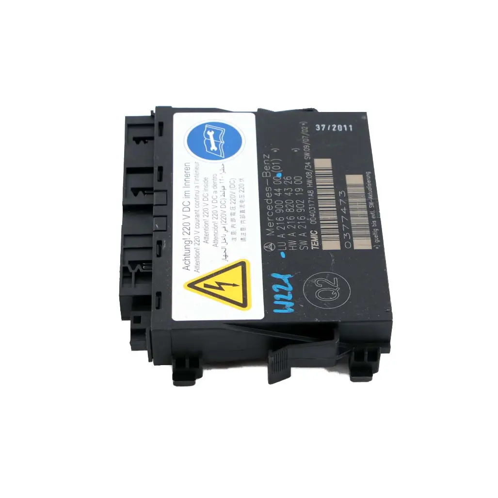 Mercedes-Benz W216 W221 VST Seat Control Module Front Right Left to with Part number A2169004400 Mercedes-Benz W216 W221 VST Seat Control Module Front Right Left - SKU A2169004400 - Part number A2169004400