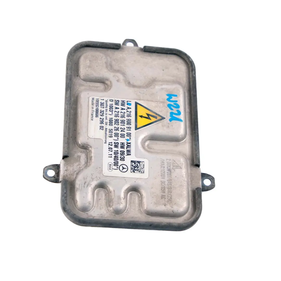 Faros Balasto Unidad de Control Módulo para Mercedes W221 Xenon con número de pieza A2169009100 Mercedes W221 Xenon Faros Balasto Unidad de Control Módulo - SKU A2169009100 - Número de pieza A2169009100