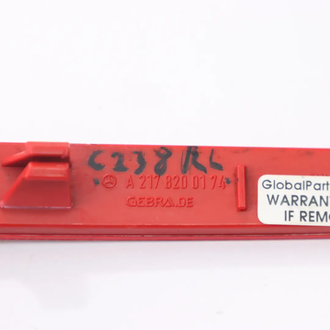 Reflektor Leuchte Mercedes C238 Hinten Links Stoßstange Reflexion für mit Teilenummer A2178200174 Reflektor Leuchte Mercedes C238 Hinten Links Stoßstange Reflexion - SKU A2178200174 - Teilenummer A2178200174