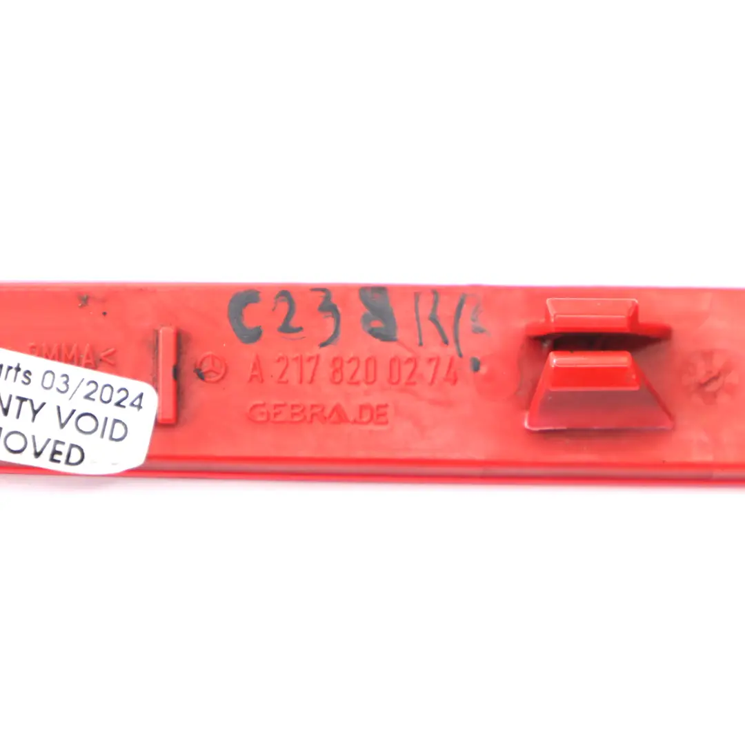  Riflettore luce Mercedes C238 posteriore destra paraurti - SKU A2178200274 - Numero di parte A2178200274