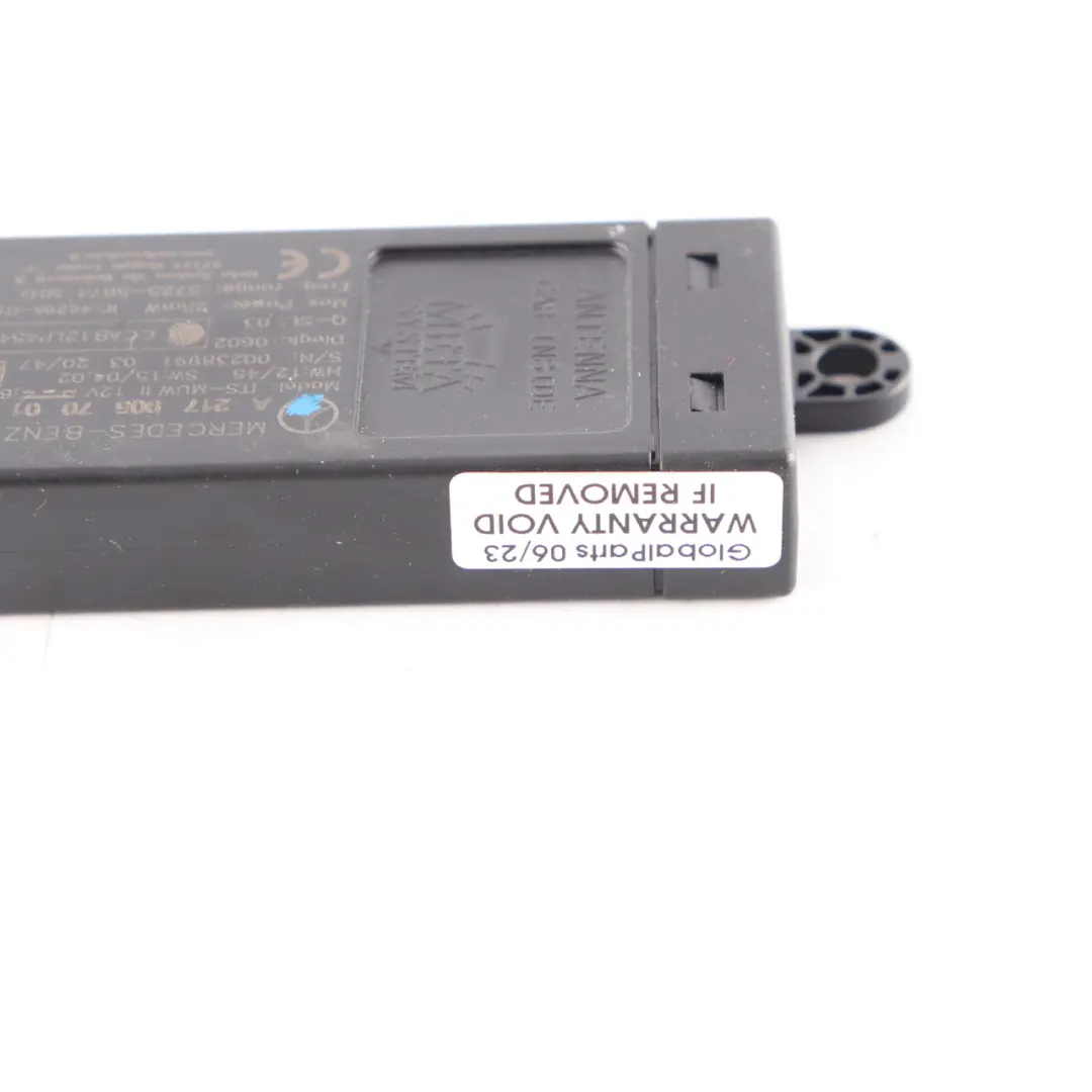 Mercedes W205 W217 W447 Unidad Control Antena Entrada Sin Llave - SKU A2179057001 - Número de pieza A2179057001