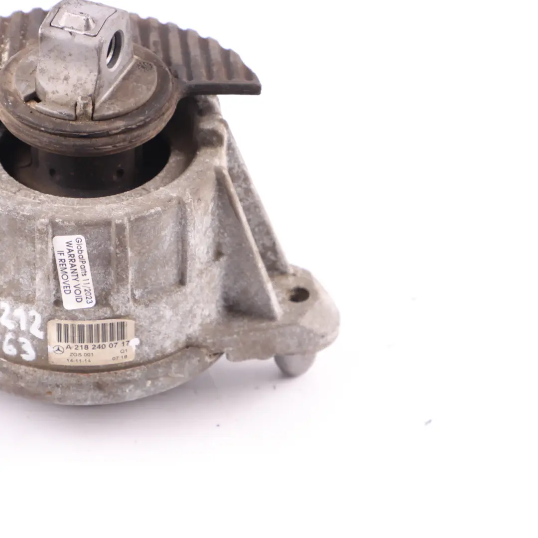 Mercedes W212 E63 C218 CLS63 AMG M157 Motorlager links Unterstützung - SKU A2182400717 - Teilenummer A2182400717