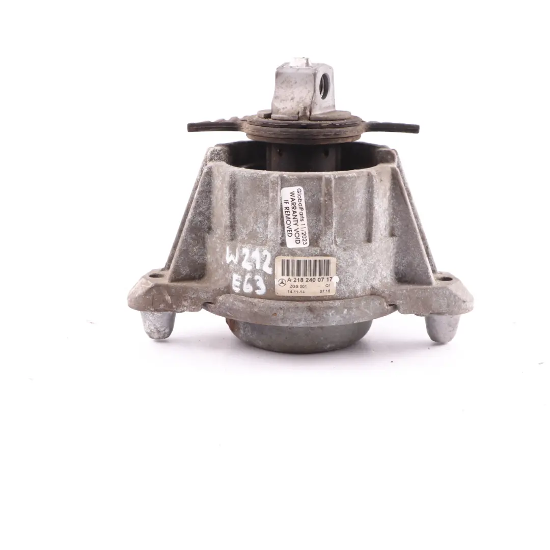 Mercedes W212 E63 C218 CLS63 AMG M157 Motorlager links Unterstützung - SKU A2182400717 - Teilenummer A2182400717