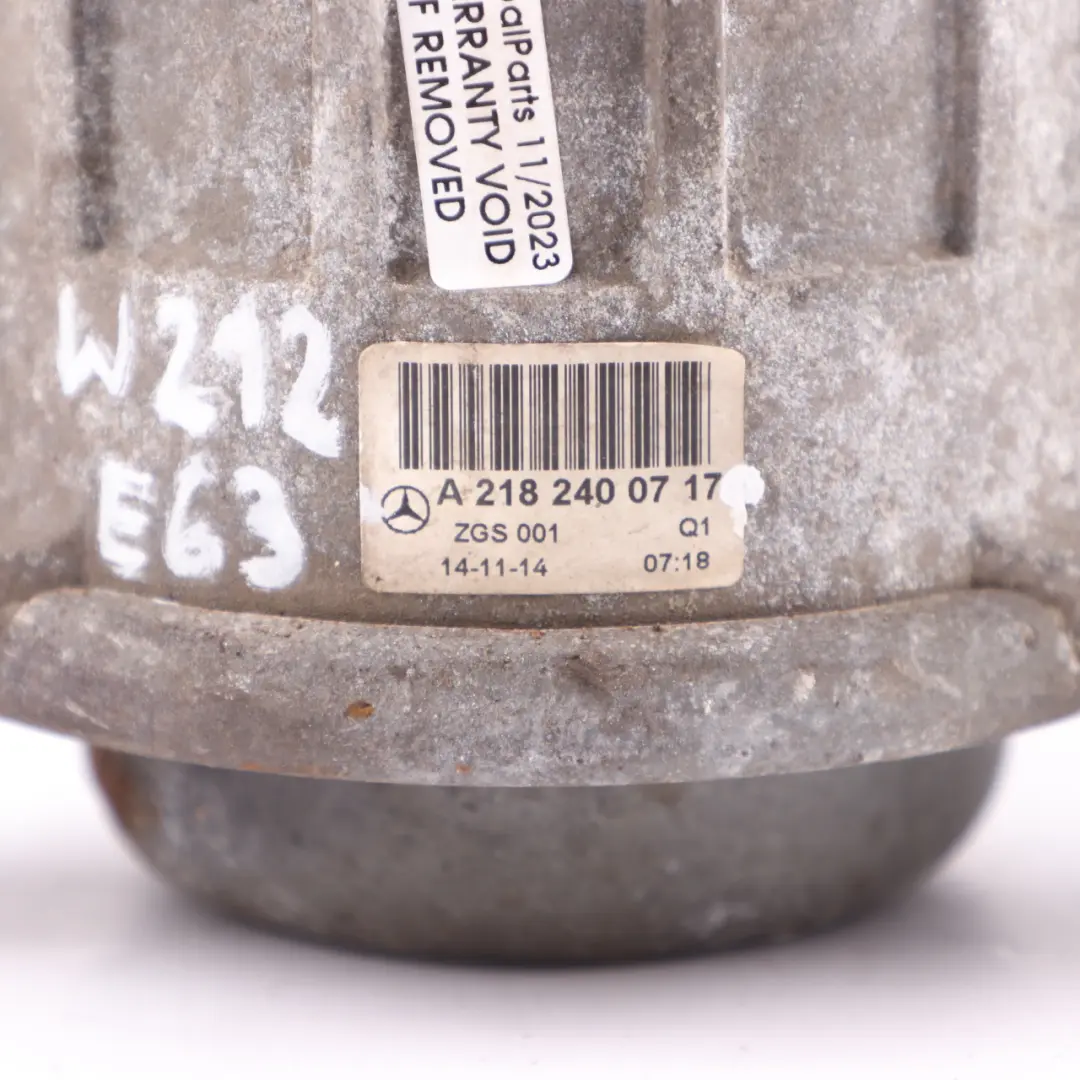 Mercedes W212 E63 C218 CLS63 AMG M157 Motorlager links Unterstützung - SKU A2182400717 - Teilenummer A2182400717