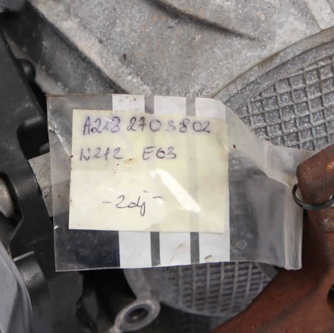 S63 Automatic Gearbox 722931 A2182703902 WARRANTY to Mercedes W212 E63 AMG W221 with Part number A2182703802 Mercedes W212 E63 AMG W221 S63 Automatic Gearbox 722931 A2182703902 WARRANTY - SKU A2182703802 - Part number A2182703802