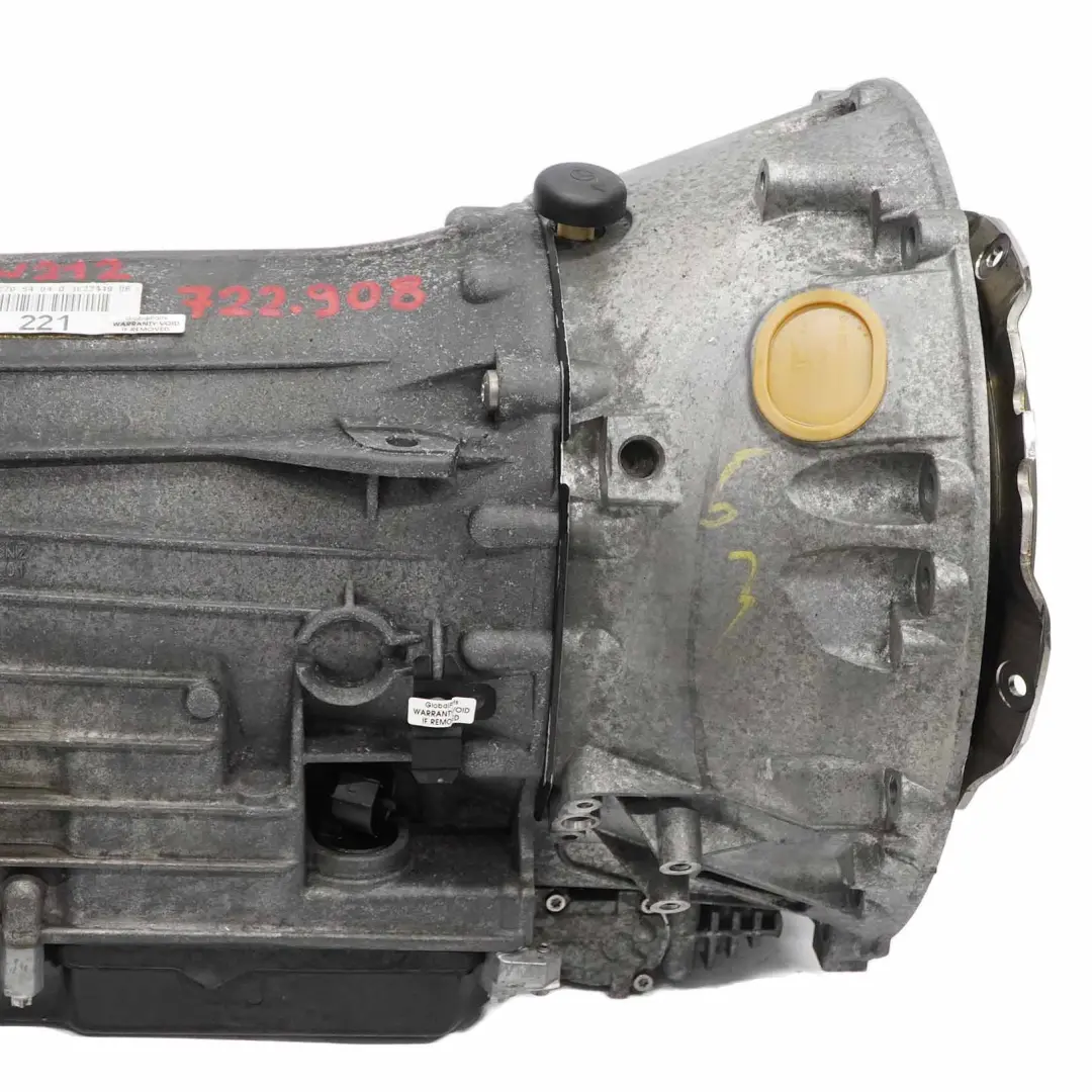 Gearbox Mercedes W204 W212 W221 722908 722.908 A2122705404 WARRANTY to Automatic with Part number A2182707600 Automatic Gearbox Mercedes W204 W212 W221 722908 722.908 A2122705404 WARRANTY - SKU A2182707600 - Part number A2182707600