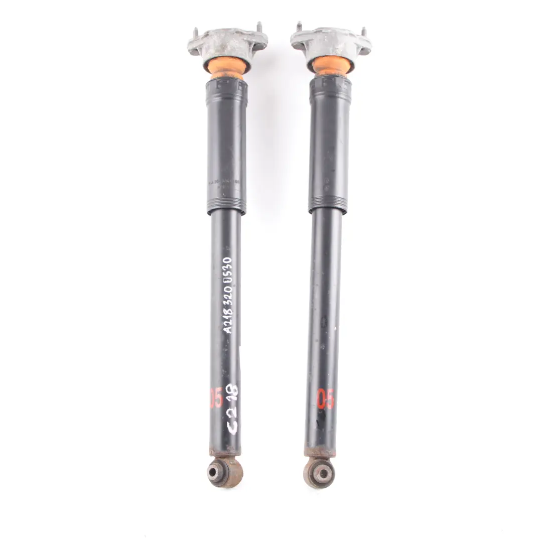 W218 Spring Strut Rear Left Right N/O/S Shock Absorber Set to Mercedes CLS with Part number A2183200530 Mercedes CLS W218 Spring Strut Rear Left Right N/O/S Shock Absorber Set - SKU A2183200530 - Part number A2183200530
