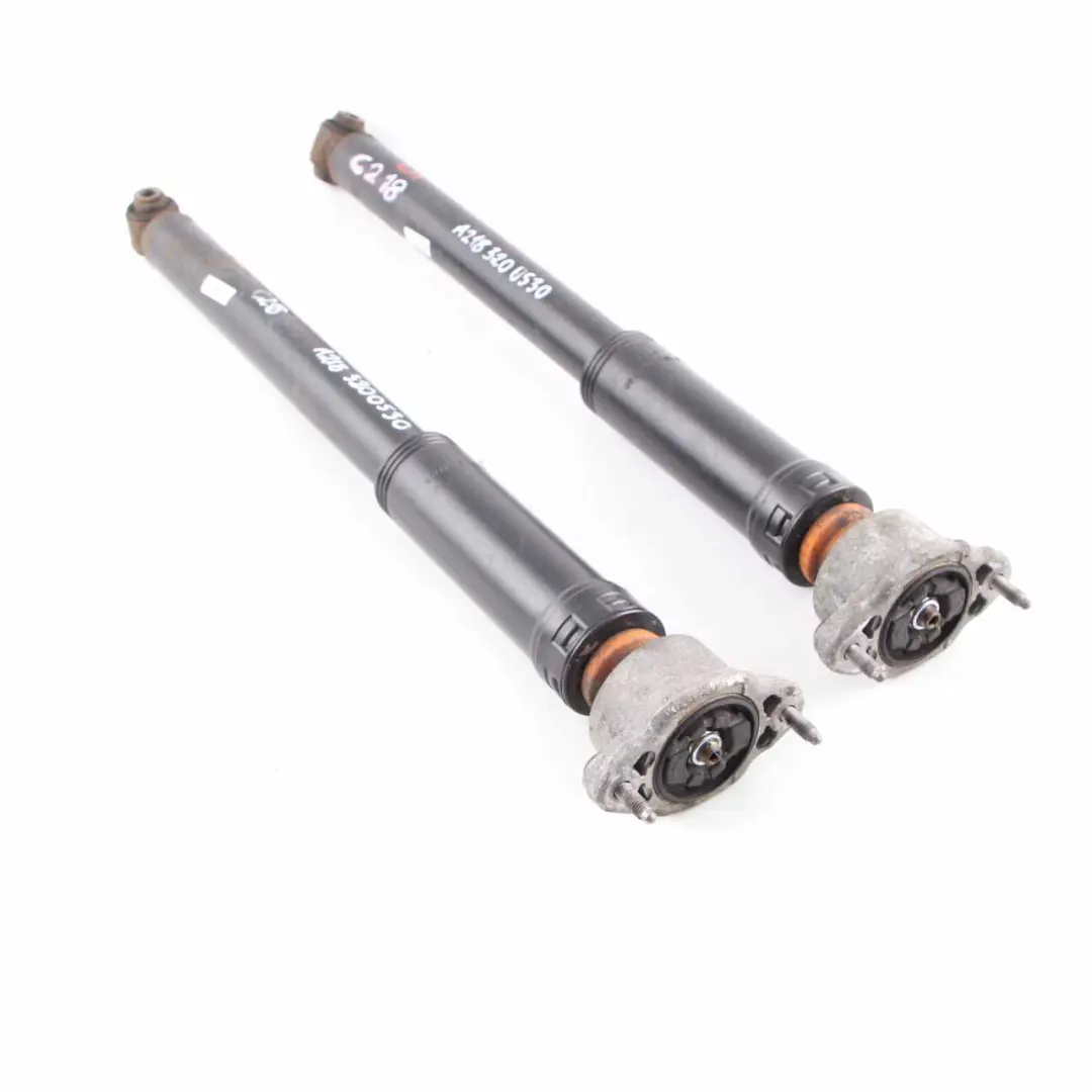 W218 Spring Strut Rear Left Right N/O/S Shock Absorber Set to Mercedes CLS with Part number A2183200530 Mercedes CLS W218 Spring Strut Rear Left Right N/O/S Shock Absorber Set - SKU A2183200530 - Part number A2183200530