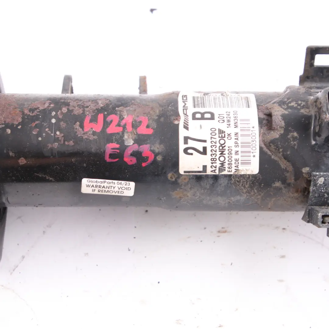 W218 Spring Strut Front Left N/S AMG Shock Absorber to Mercedes with Part number A2183232700 Mercedes W218 Spring Strut Front Left N/S AMG Shock Absorber - SKU A2183232700 - Part number A2183232700