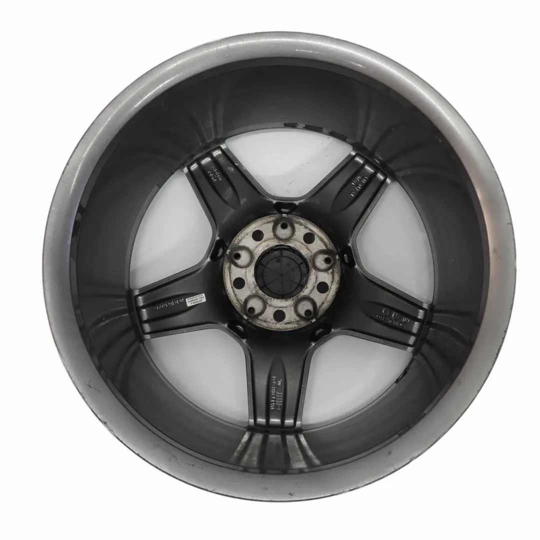 W218 Llanta de aleación de 5 radios AMG 19" ET:37 9J para Mercedes con número de pieza A2184011802 Mercedes W218 Llanta de aleación de 5 radios AMG 19" ET:37 9J - SKU A2184011802-1 - Número de pieza A2184011802