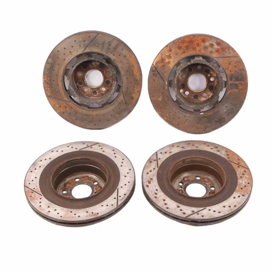  Brake Disc Caliper Mercedes W212 E 63 AMG Rear Left Right Wheel N/O/S Brake Set - SKU A2184214798 - Part number A2184214798