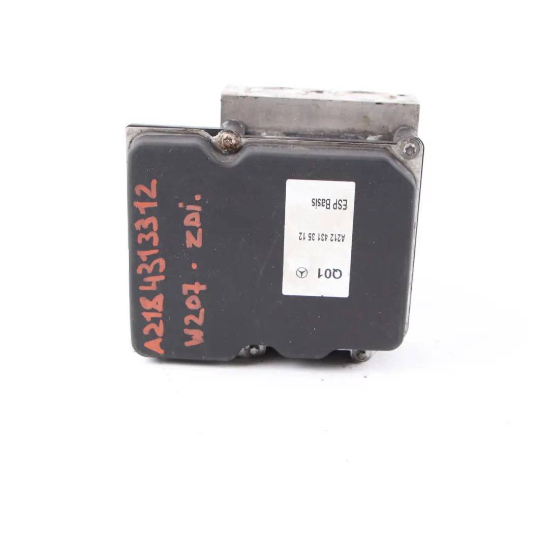  Brake Pump Mercedes W207 W212 W218 ABS Unit Hydro Module A2124313512 - SKU A2184313312 - Part number A2184313312