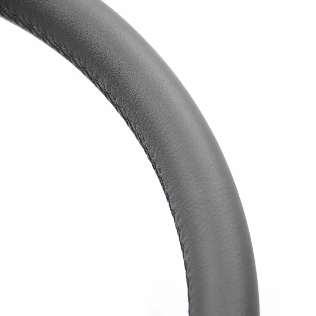Volante Mercedes W212 NUEVO Cuero Negro con Hilos Negros Paddle Shift - SKU A2184600118-1 - Número de pieza A2184600118