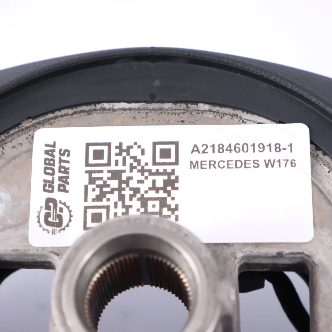  Steering Wheel Mercedes W176 W204 W246 NEW Black Leather with White Threads - SKU A2184601918-1 - Part number A2184601918