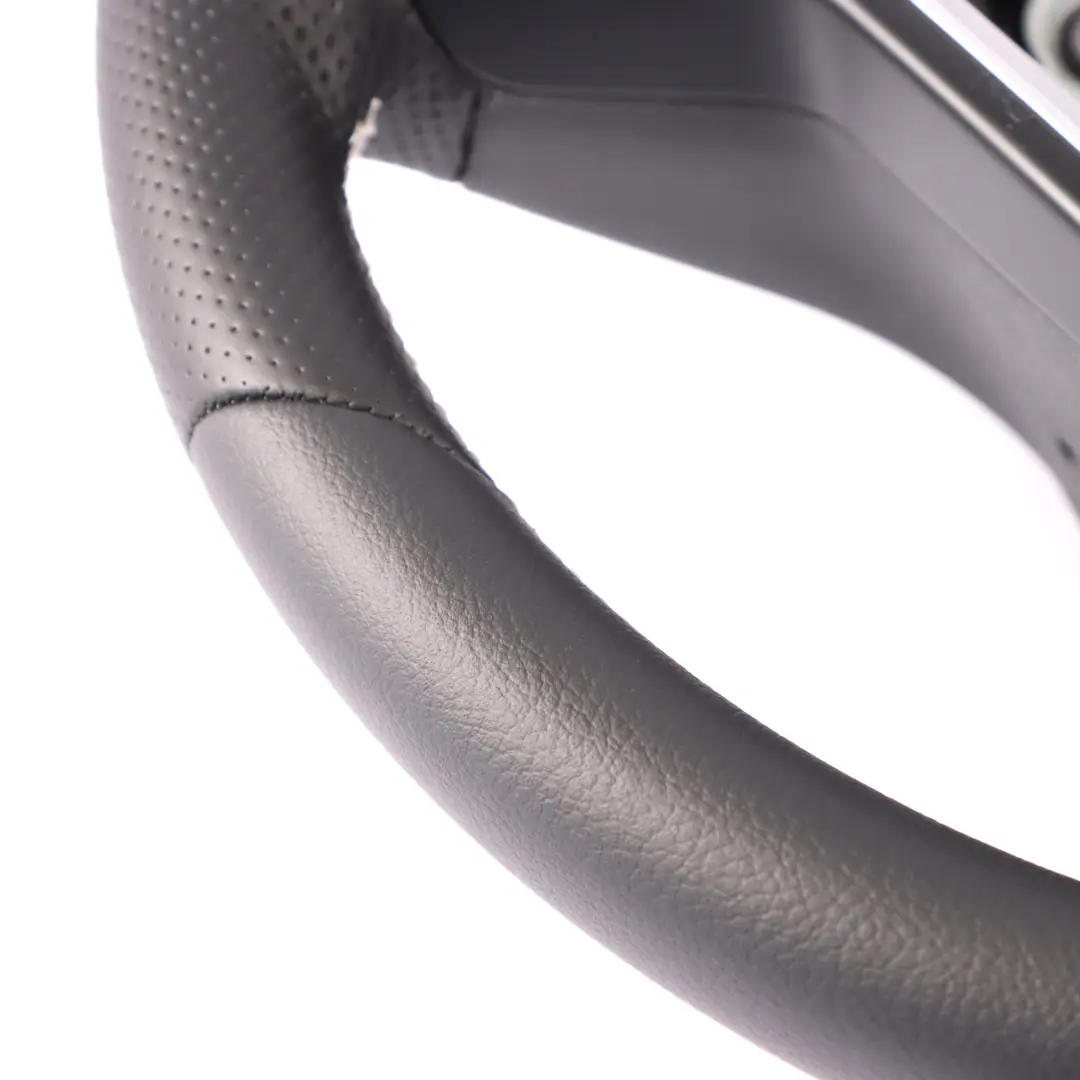  Steering Wheel Mercedes W176 W204 W246 NEW Black Leather with White Threads - SKU A2184601918-1 - Part number A2184601918