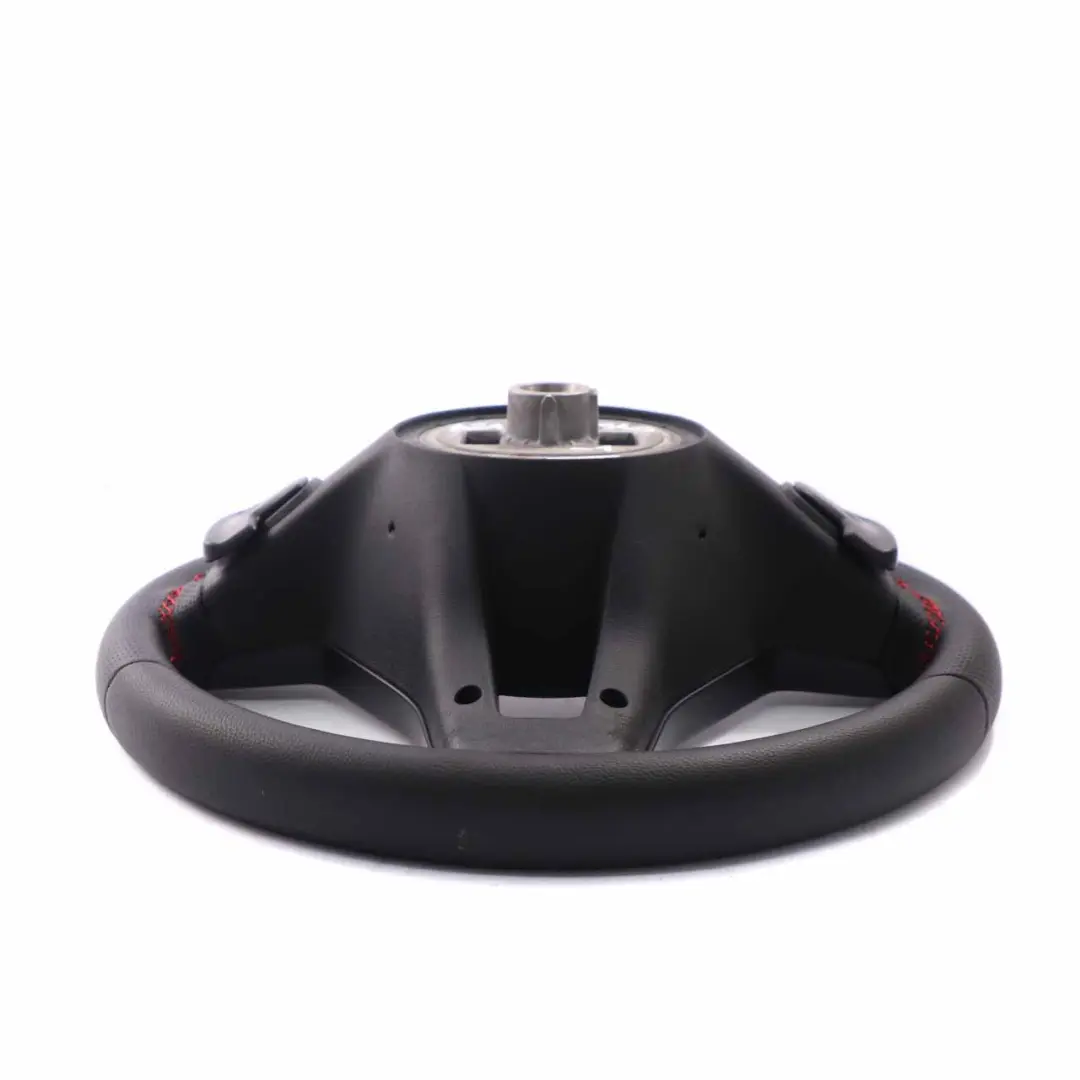  Steering Wheel Mercedes W176 W246 NEW Black Leather Red Threads Paddle Shift - SKU A2184609103-1 - Part number A2184609103