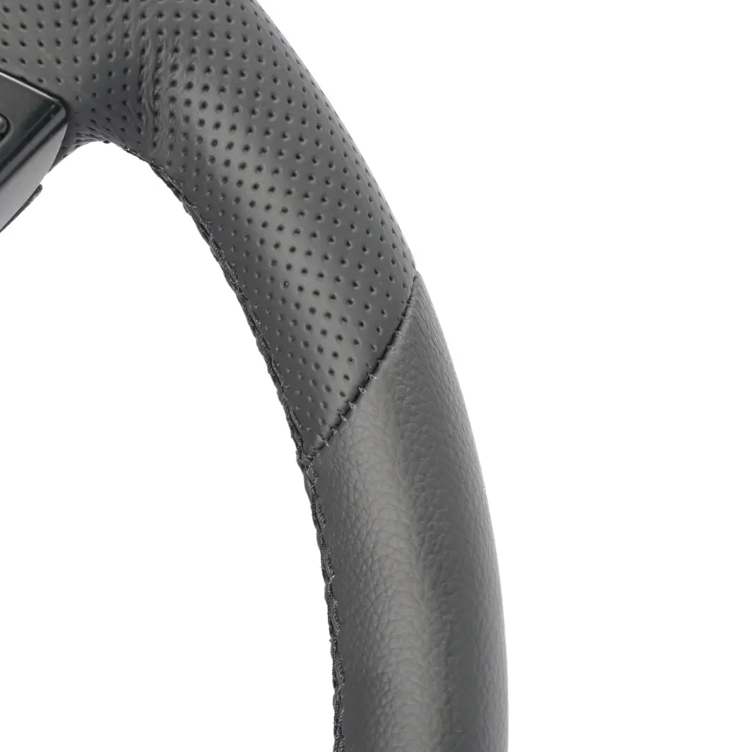 Volante Mercedes W176 W246 NUEVO Cuero Negro Hilos Negro Paddle Shift - SKU A2184609103-2 - Número de pieza A2184609103