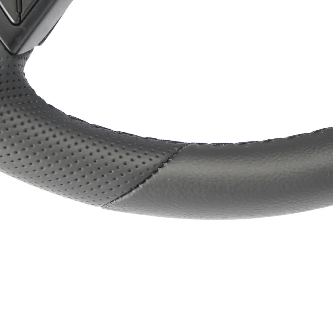 Volante Mercedes W176 W246 NUEVO Cuero Negro Hilos Negro Paddle Shift - SKU A2184609103-2 - Número de pieza A2184609103