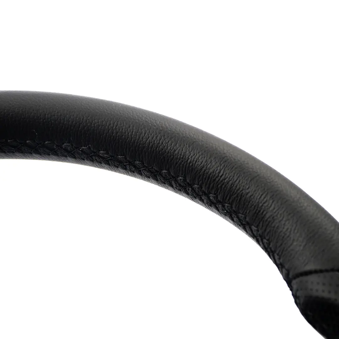 Steering Wheel Mercedes W176 W246 NEW Black Leather Black Threads Paddle Shift to with Part number A2184609103 Steering Wheel Mercedes W176 W246 NEW Black Leather Black Threads Paddle Shift - SKU A2184609103-3 - Part number A2184609103