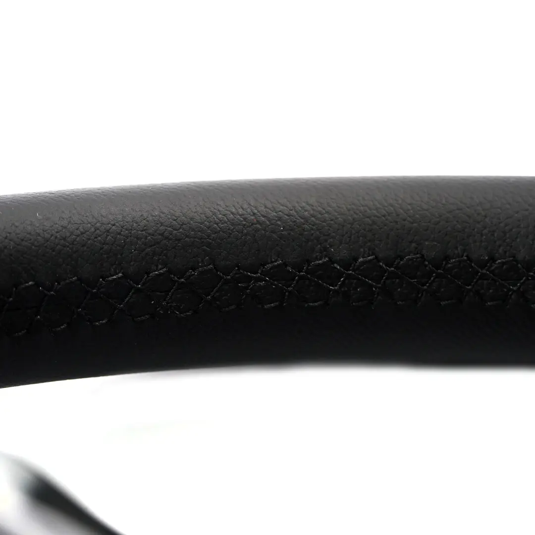  Steering Wheel Mercedes W176 W246 NEW Black Leather Black Threads Paddle Shift - SKU A2184609103-3 - Part number A2184609103