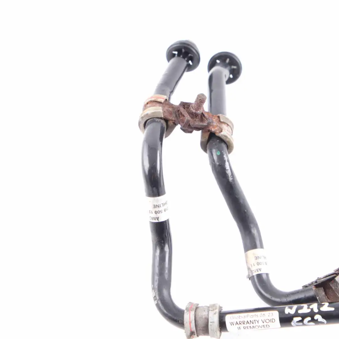 Mercedes W212 E63 AMG Automatic Transmission Oil Cooler Pipe Line - SKU A2185001172 - Part number A2185001172