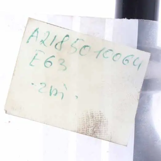 Mercedes W212 E63 CLS W218 AMG Wasserschlauch Kühlerrohrleitung - SKU A2185010064 - Teilenummer A2185010064