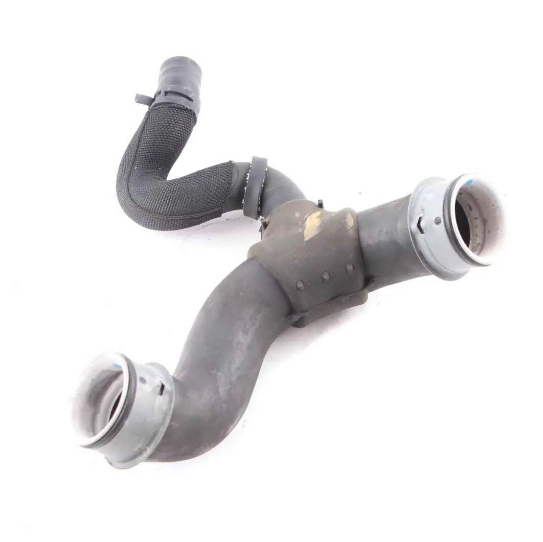 Upper Coolant Hose Mercedes W212 W218 E 63 AMG Engine Radiator Left N/S Hose to with Part number A2185010382 Upper Coolant Hose Mercedes W212 W218 E 63 AMG Engine Radiator Left N/S Hose - SKU A2185010382 - Part number A2185010382