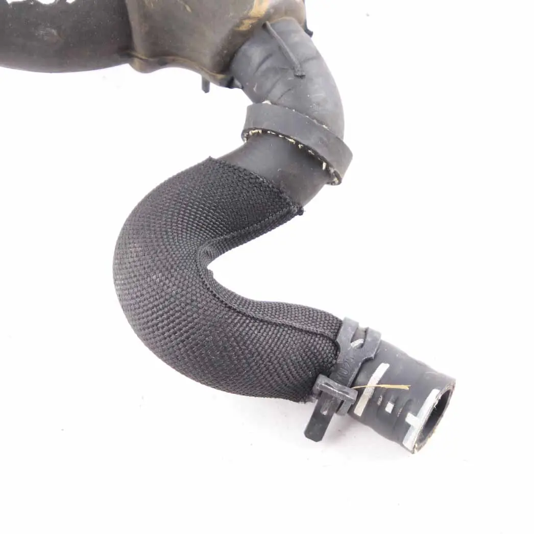 Upper Coolant Hose Mercedes W212 W218 E 63 AMG Engine Radiator Left N/S Hose to with Part number A2185010382 Upper Coolant Hose Mercedes W212 W218 E 63 AMG Engine Radiator Left N/S Hose - SKU A2185010382 - Part number A2185010382