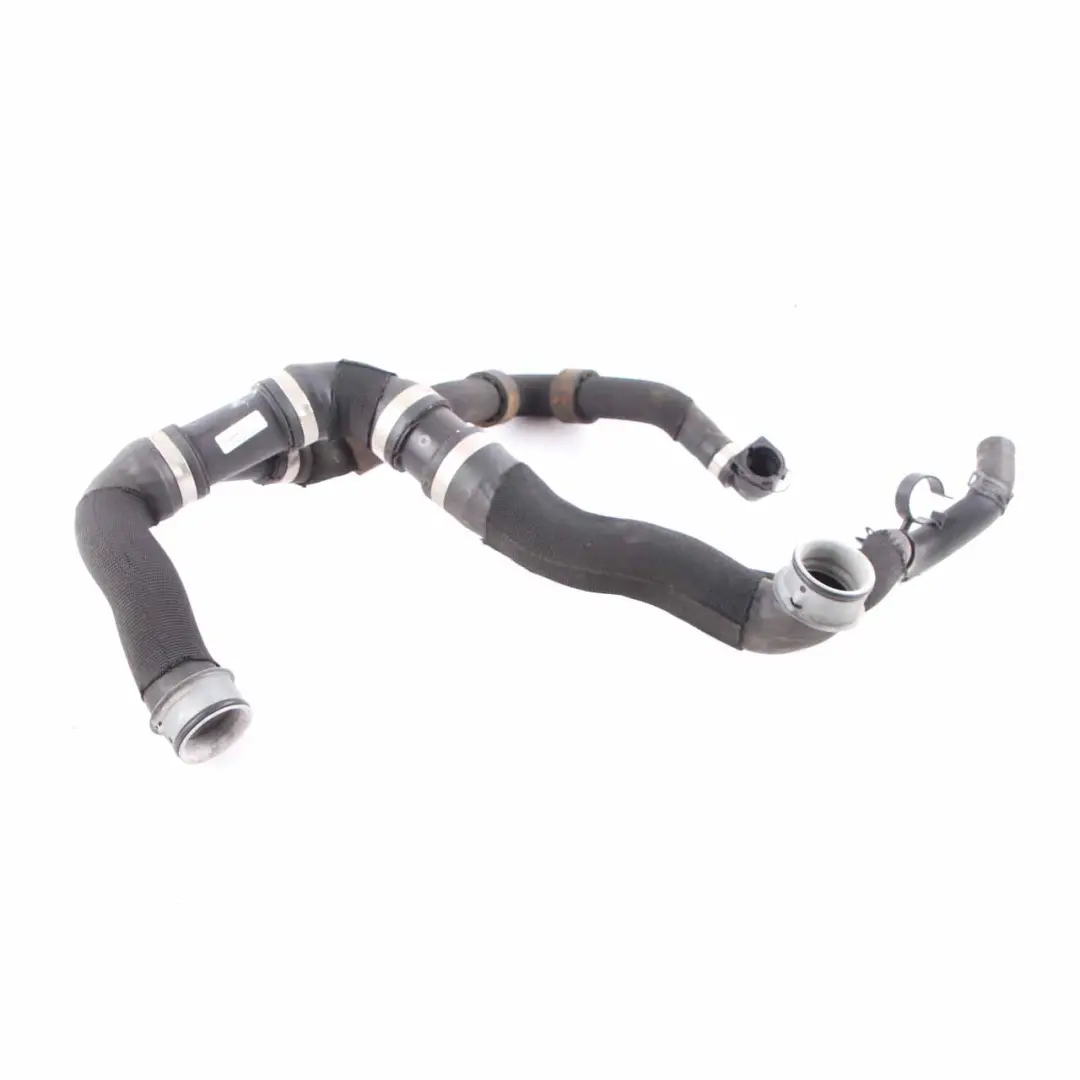 Upper Coolant Hose Mercedes W212 W218 E 63 AMG Engine Radiator Right O/S Hose to with Part number A2185010482 Upper Coolant Hose Mercedes W212 W218 E 63 AMG Engine Radiator Right O/S Hose - SKU A2185010482 - Part number A2185010482