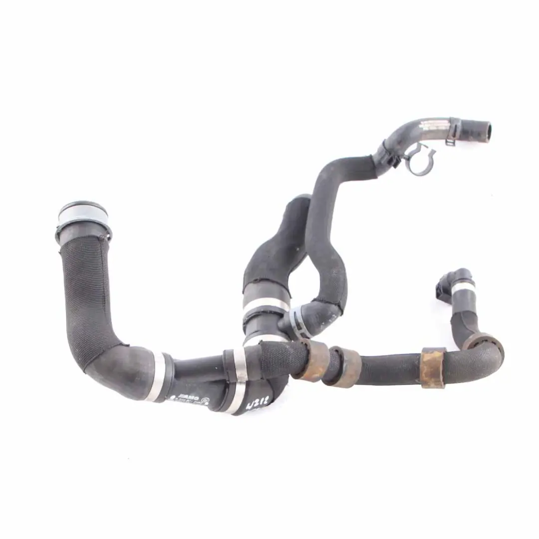 Upper Coolant Hose Mercedes W212 W218 E 63 AMG Engine Radiator Right O/S Hose to with Part number A2185010482 Upper Coolant Hose Mercedes W212 W218 E 63 AMG Engine Radiator Right O/S Hose - SKU A2185010482 - Part number A2185010482