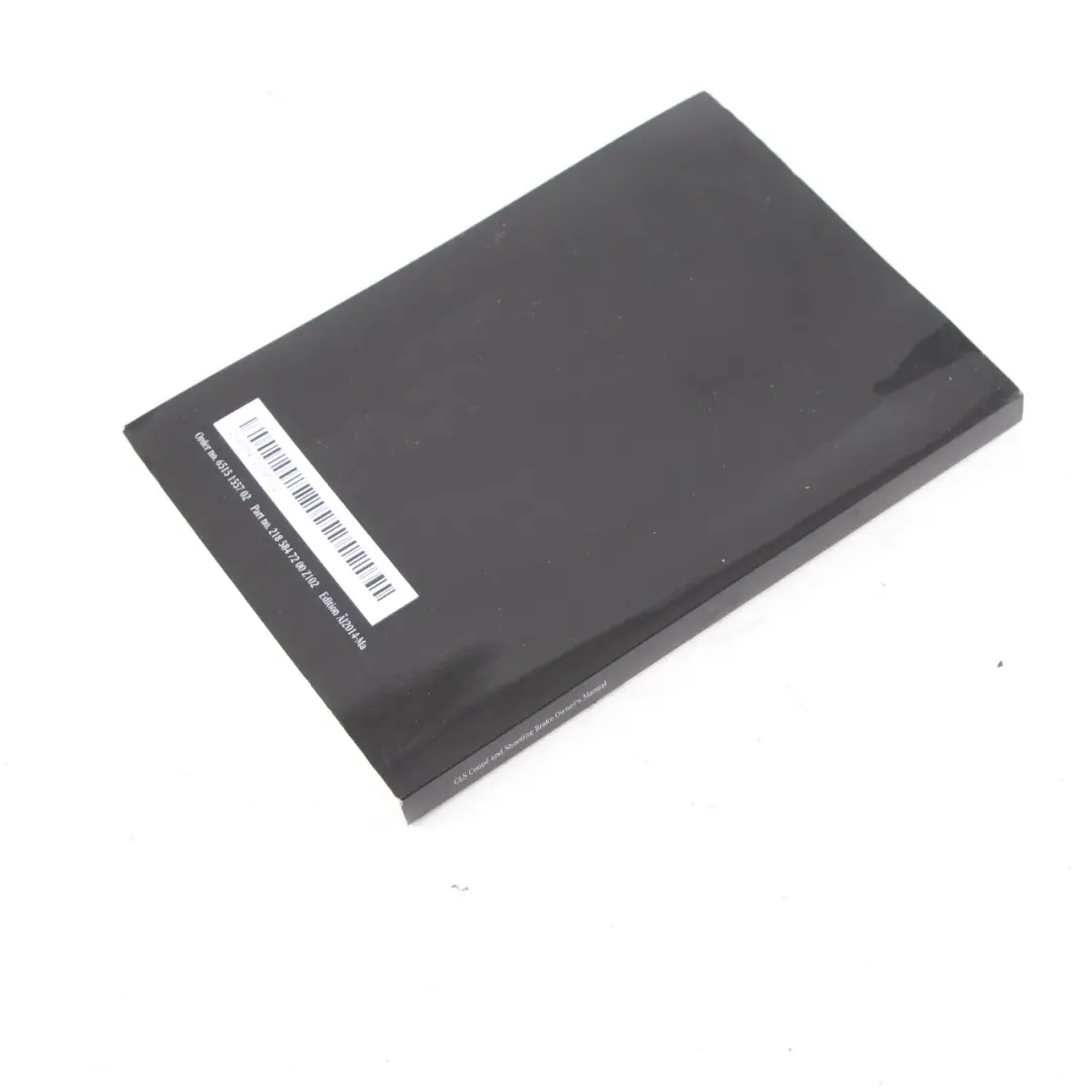 Mercedes CLS W218 Owner's Handbook Booklet Manual Book - SKU A2185847200 - Part number A2185847200