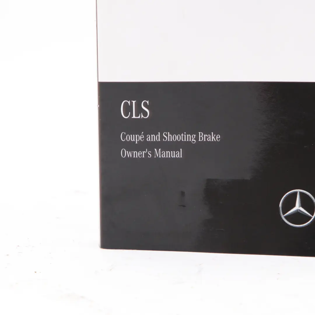 Mercedes CLS W218 Owner's Handbook Booklet Manual Book - SKU A2185847200 - Part number A2185847200