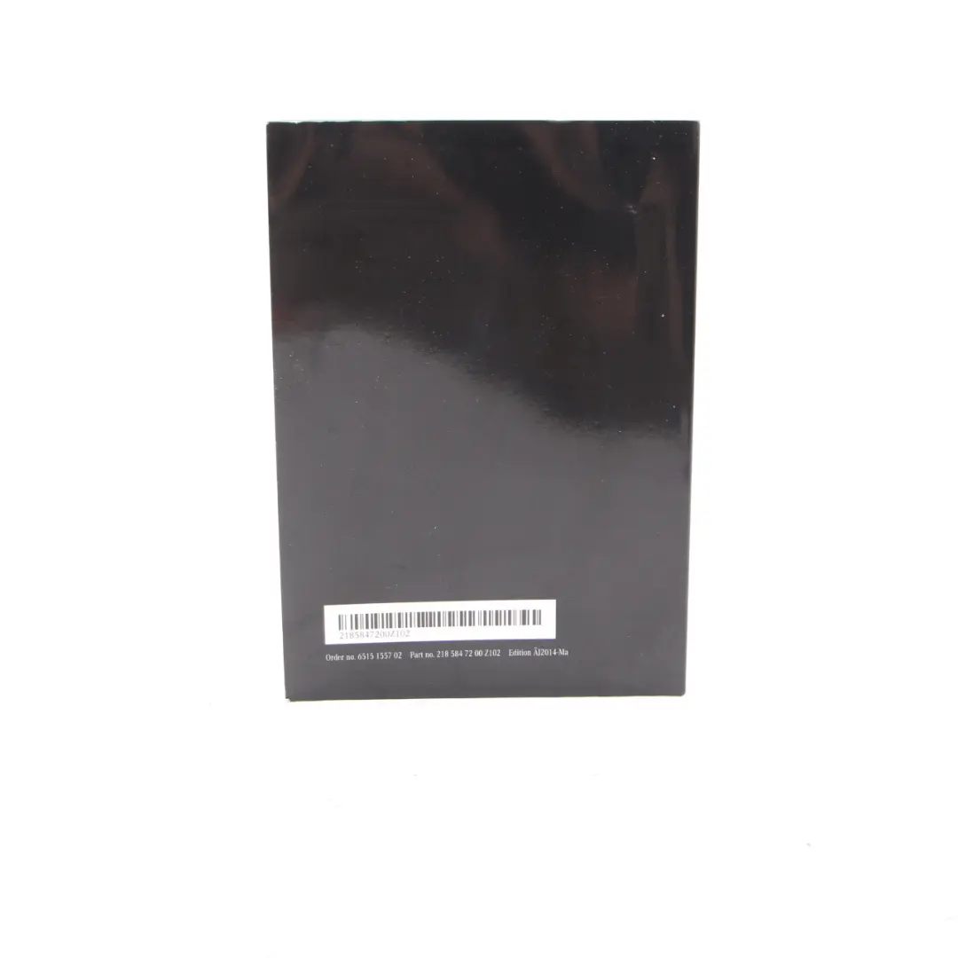 W218 Owner's Handbook Booklet Manual Book to Mercedes CLS with Part number A2185847200 Mercedes CLS W218 Owner's Handbook Booklet Manual Book - SKU A2185847200 - Part number A2185847200