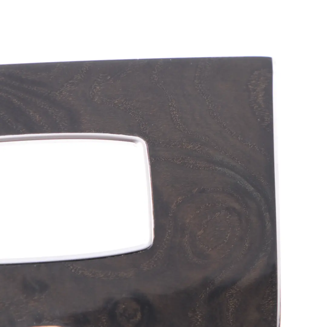 Mercedes W218 Switch Cluster Centre Console Cover Surround Trim Black Ash Wood - SKU A2186800808 - Part number A2186800808
