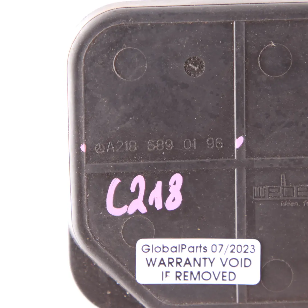 Mercedes CLS W218 Centre Console Storage Tray Mat Insert Rubber - SKU A2186890196 - Part number A2186890196