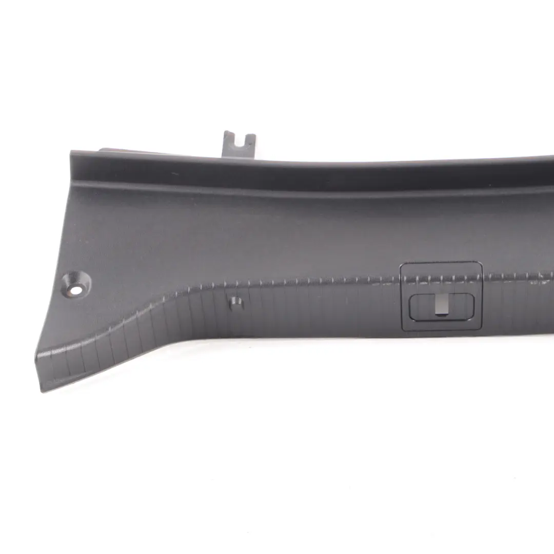 W218 Loading Edge Trunk Sill Trim Panel Covering Black to Mercedes with Part number A2186900241 Mercedes W218 Loading Edge Trunk Sill Trim Panel Covering Black - SKU A2186900241 - Part number A2186900241