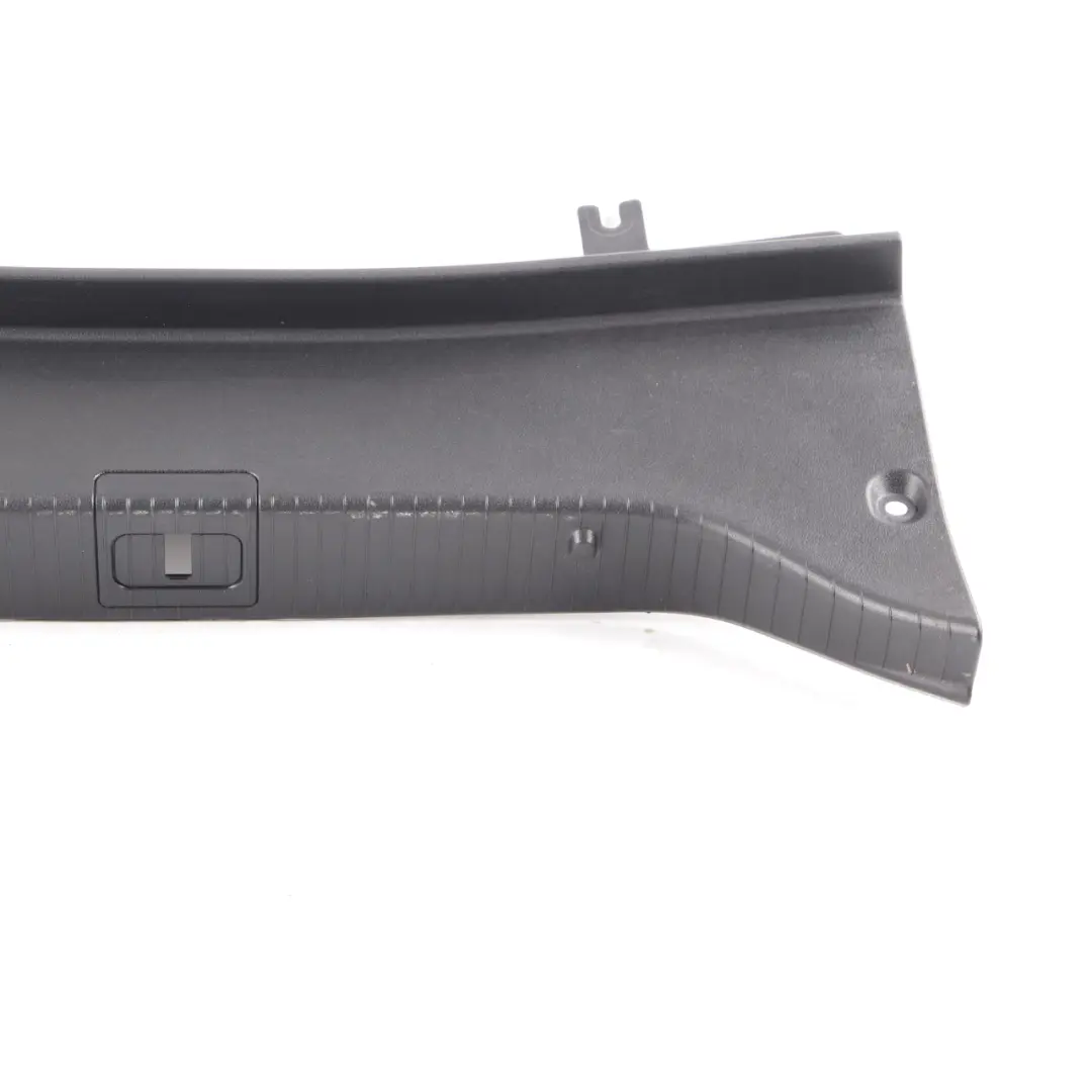 Mercedes W218 Loading Edge Trunk Sill Trim Panel Covering Black - SKU A2186900241 - Part number A2186900241