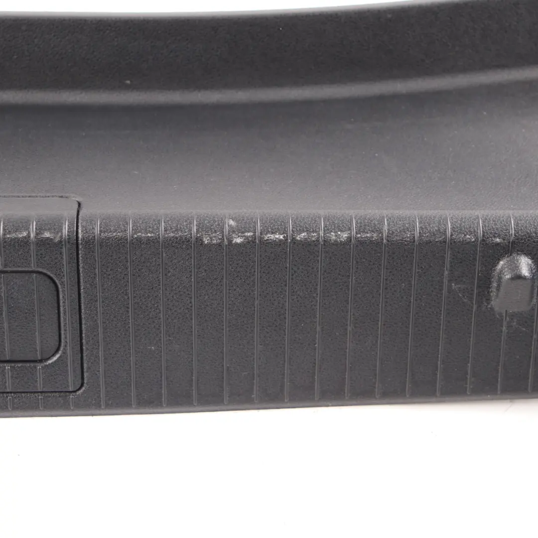 Mercedes W218 Loading Edge Trunk Sill Trim Panel Covering Black - SKU A2186900241 - Part number A2186900241