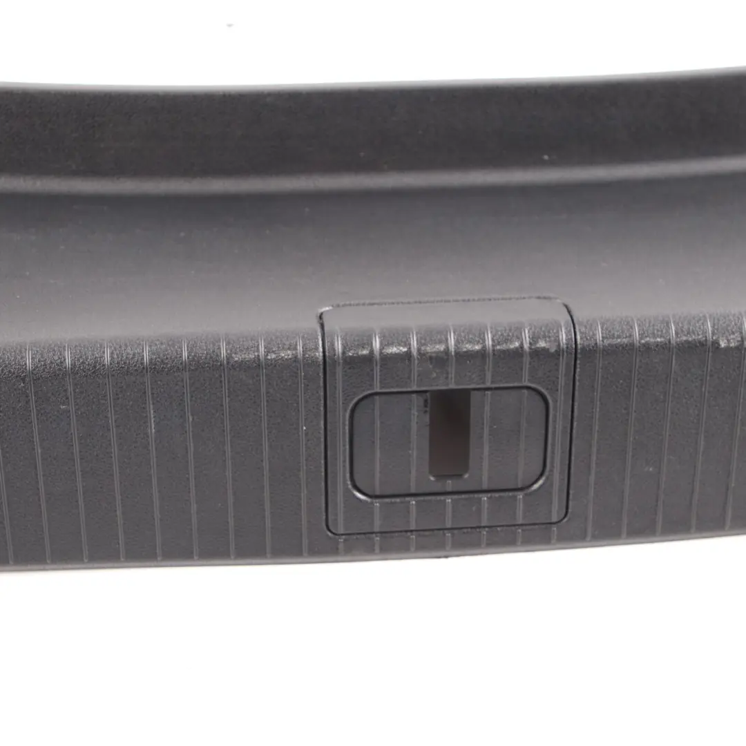 W218 Loading Edge Trunk Sill Trim Panel Covering Black to Mercedes with Part number A2186900241 Mercedes W218 Loading Edge Trunk Sill Trim Panel Covering Black - SKU A2186900241 - Part number A2186900241