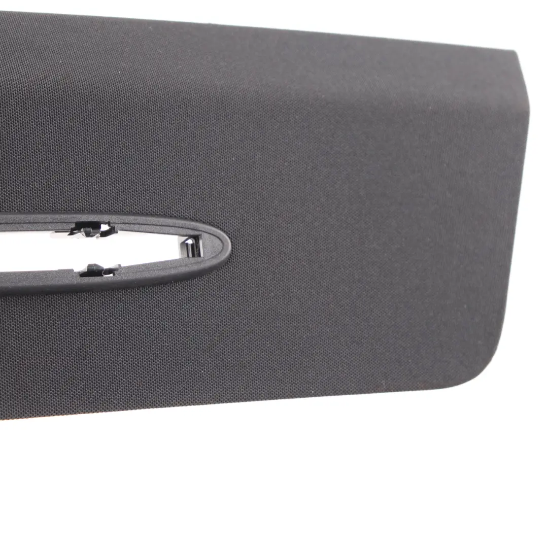 W218 Rear Headlining Trim Panel Cover Parktronic Black to Mercedes with Part number A2186900450 Mercedes W218 Rear Headlining Trim Panel Cover Parktronic Black - SKU A2186900450 - Part number A2186900450