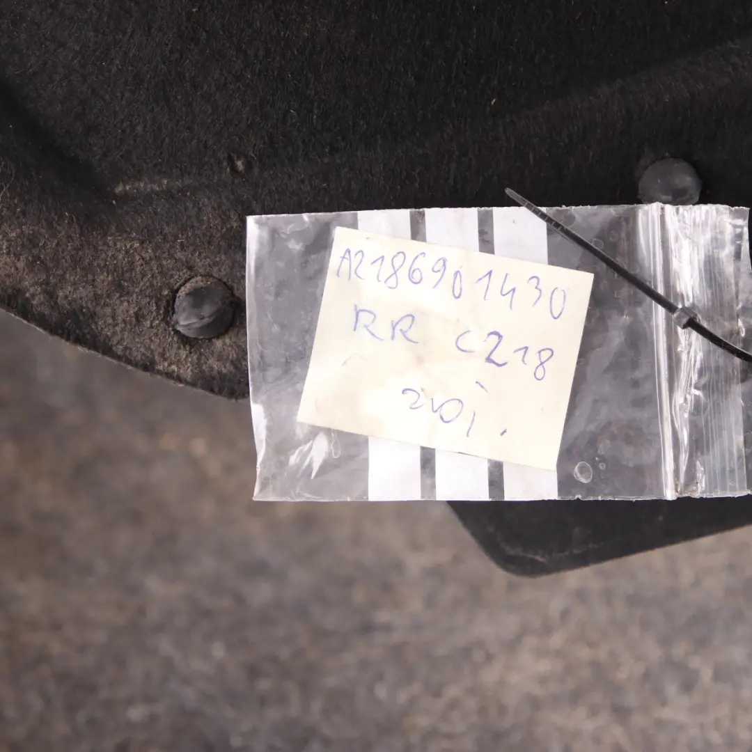 W218 Wheel Arch Rear Right O/S Wheel Cover Housing to Mercedes CLS with Part number A2186901430 Mercedes CLS W218 Wheel Arch Rear Right O/S Wheel Cover Housing - SKU A2186901430 - Part number A2186901430