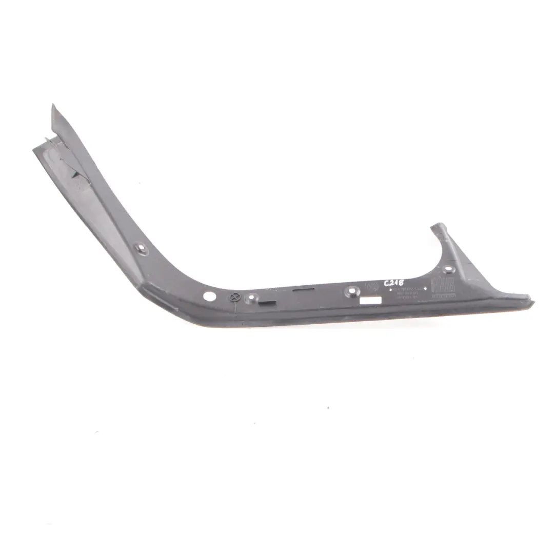 W218 Trunk Lid Trim Rear Left N/S Water Drip Tailgate Cover to Mercedes with Part number A2186931333 Mercedes W218 Trunk Lid Trim Rear Left N/S Water Drip Tailgate Cover - SKU A2186931333 - Part number A2186931333