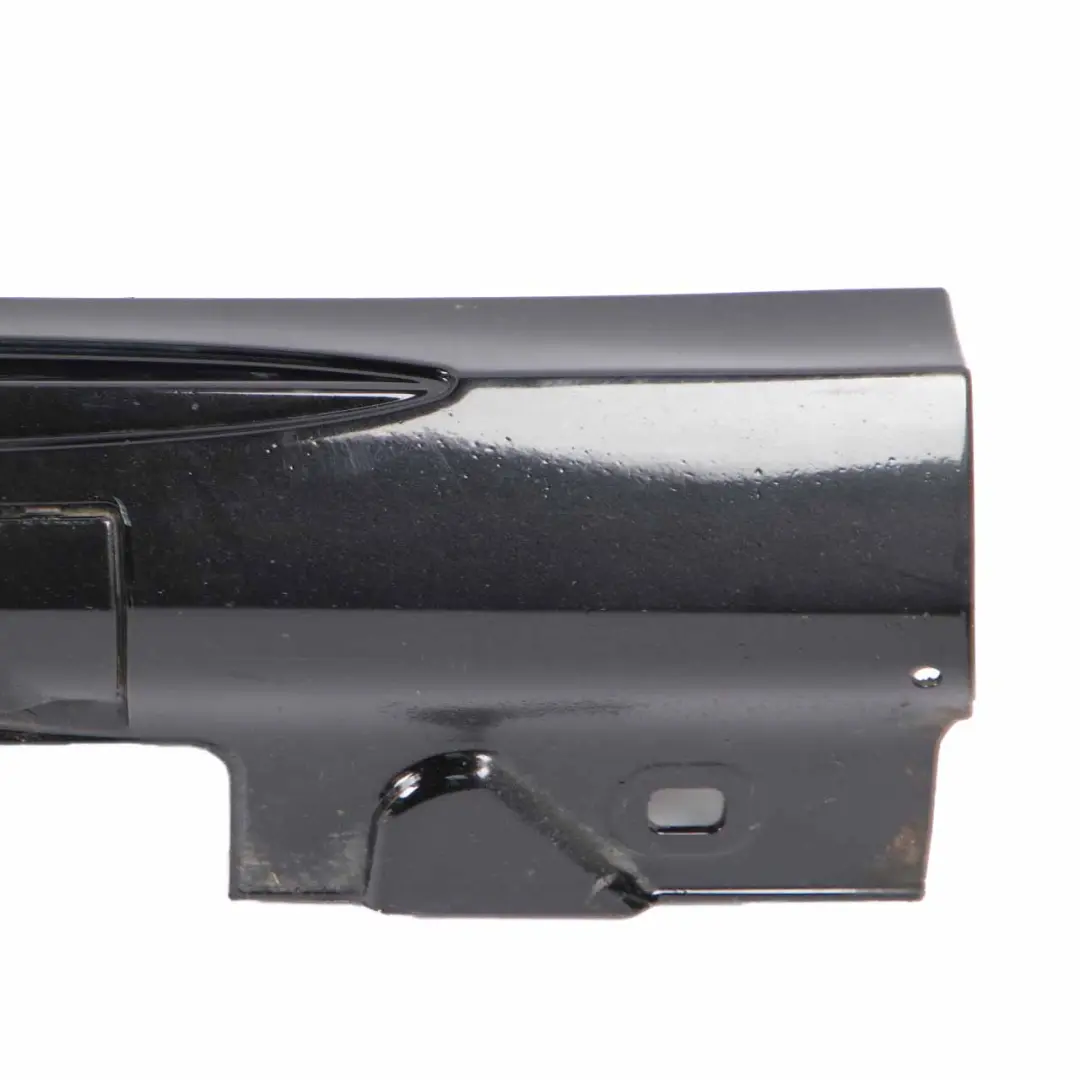 W218 Side Skirt Right O/S Door Sill Cover Obsidian Black Metallic - 197 to Mercedes with Part number A2186981000 Mercedes W218 Side Skirt Right O/S Door Sill Cover Obsidian Black Metallic - 197 - SKU A2186981000-OB - Part number A2186981000
